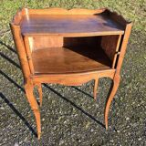 Vintage curtain bedside table
