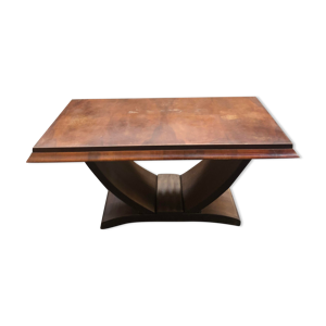 Table bois pied berceau