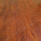 Antique mahogany and mahogany veneer pedestal table