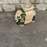 Large earthenware / ceramic elephant