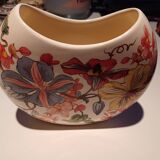 Gien half moon vase
