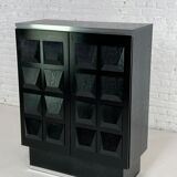 Brutalist bar storage cabinet