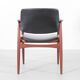 Pair of Scandinavian teak armchairs, model 66