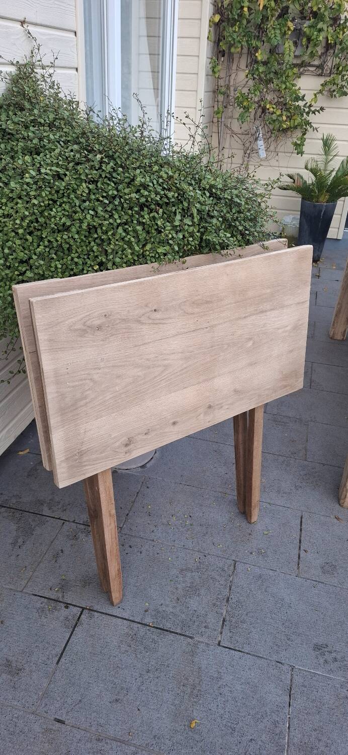 Farmhouse table with oak extensions 3m