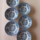 6 English Churchill bowls "The Georgian Collection"