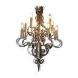 Iron chandelier