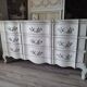 Commode double arbalète style louis xv