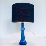 Mid-Century Blue Glass Table Lamp by Nanny Still for Raak, Netherlands, 1960s