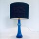 Mid-Century Blue Glass Table Lamp by Nanny Still for Raak, Netherlands, 1960s