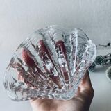 Glass holy water stoup