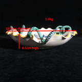 Old cup colored in Deruta faïence