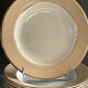 6 deep plates from L'Amandinoise model "Chamois" beige in very good condition.