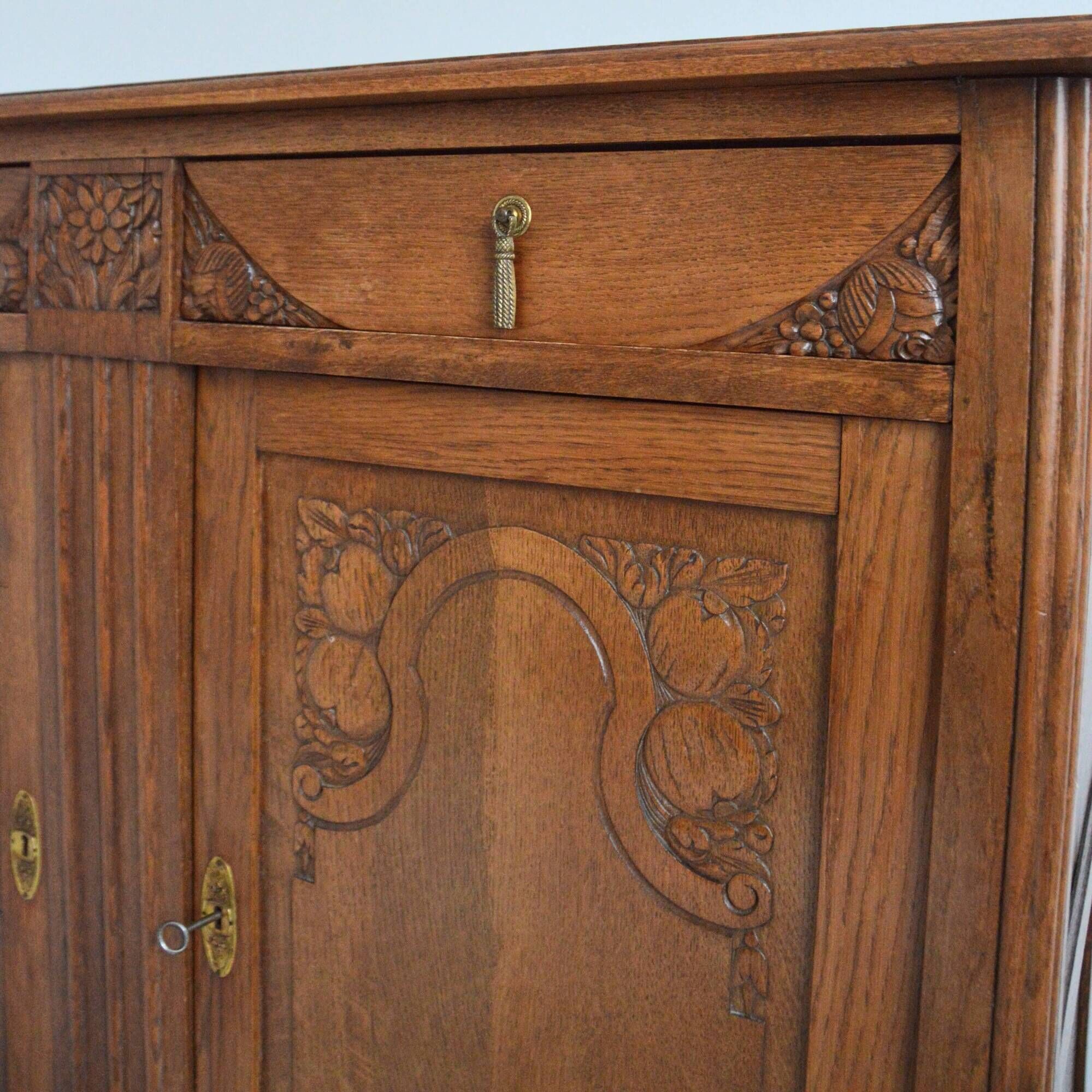 Parisian Buffet / Art Deco Storage Furniture 1930s Vintage