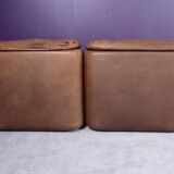 2 Modular fireside chairs by Friedrich Hill for the Walter Knoll collection 1970