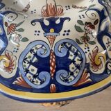 Desvres old Rouen faience plate
