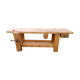 Old solid wood carpenter's workbench