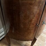 Louis XVI Style Half-Moon Chest of Drawers with Marquetry