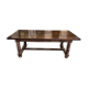Louis XIII style farmhouse table solid oak + 2 extensions