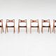 Hans Wegner Sawbuck CH29 dining chairs Carl Hansen & Son Denmark 1952