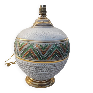 pied de lampe en grès