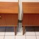 Paire de chevet vintage scandinave