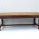 Grande table de ferme ancien en bois massif. 228 x 107.