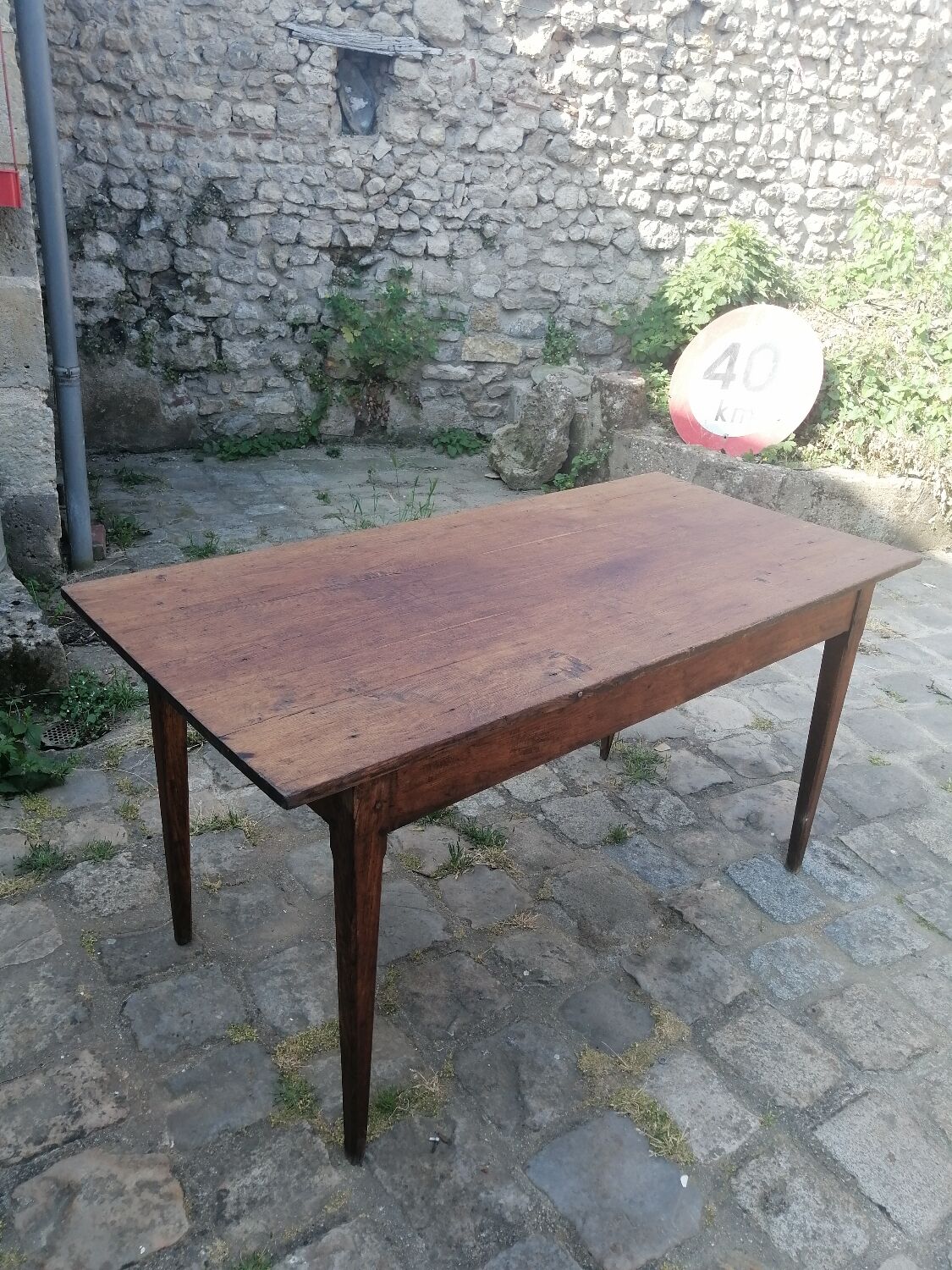 Antique wooden table