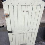 Solid oak door from the 19th century.