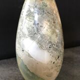 Vase soliflore in natural pierre onyx light green
