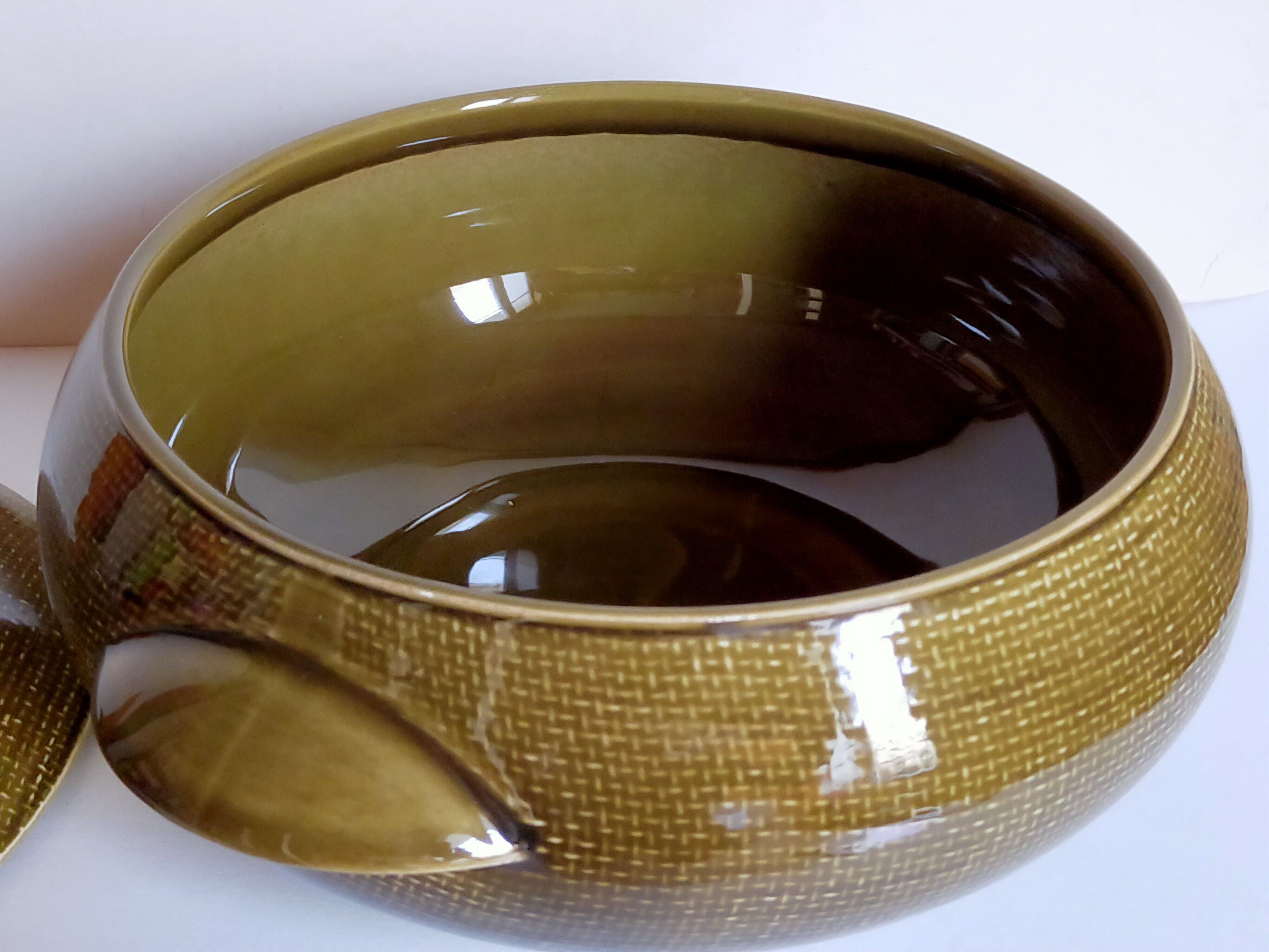 Soupière de Salins service "Miramar" 50s