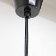 Suspension italienne en verre, années 1970