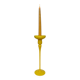 Glass candlestick