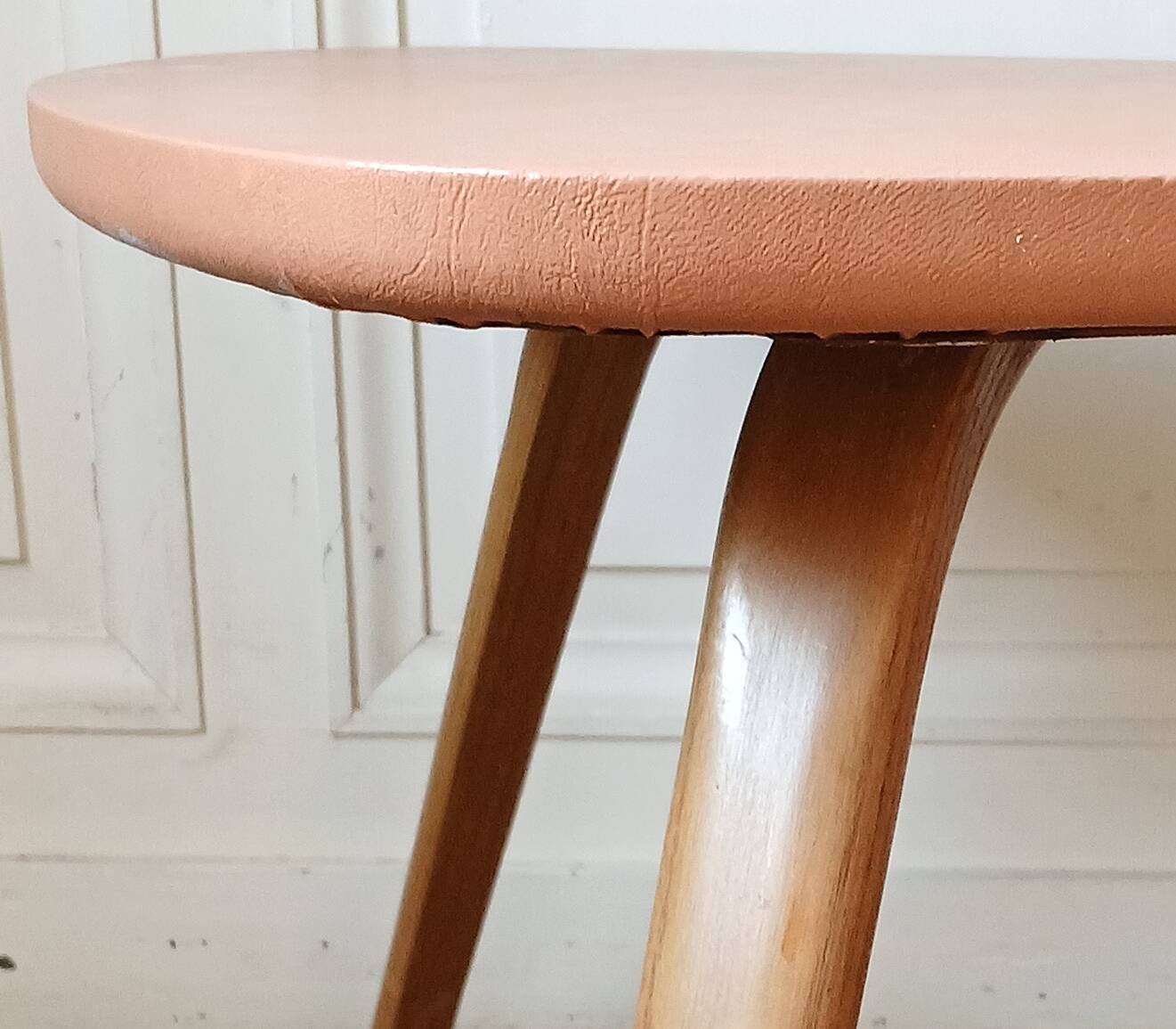 Steiner tripod coffee table "bow wood" 1950