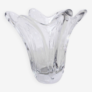 Daum crystal vase france