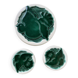 3 Vallauris trivets and coasters