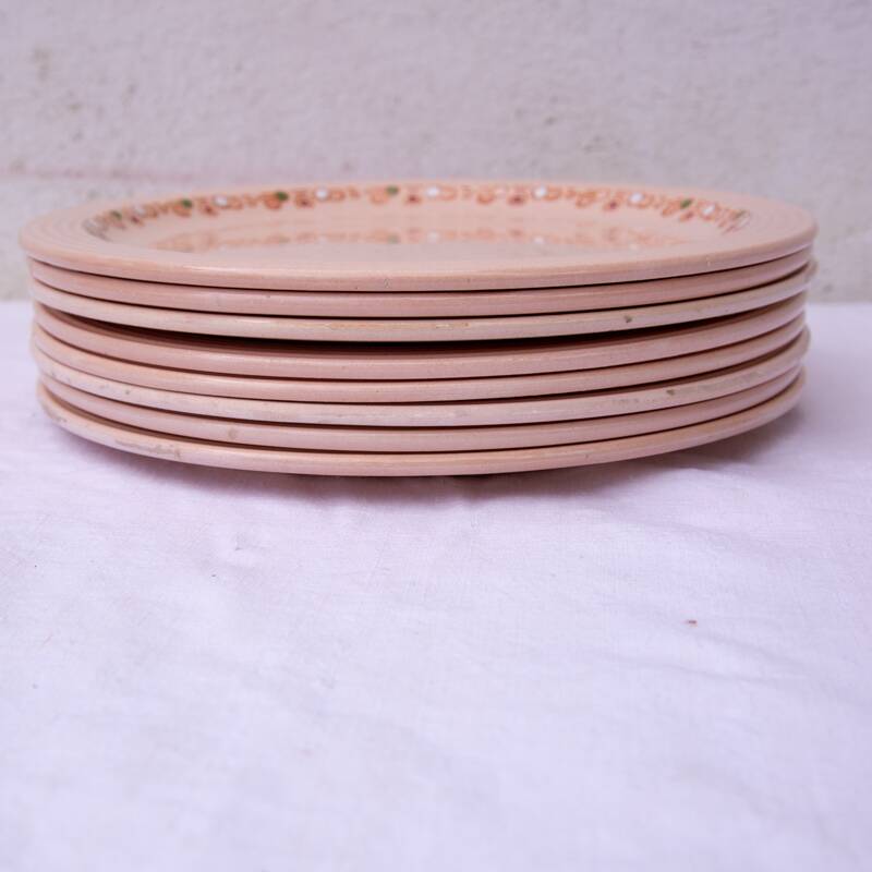 8 Betty Longwy plates