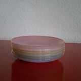 Lot 6 pastel Arcopal subcups