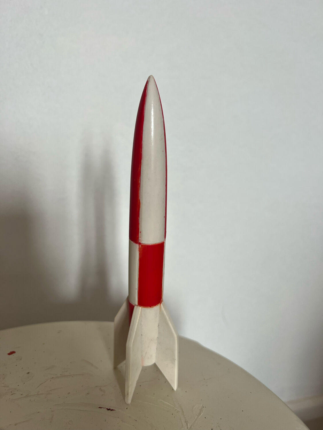 Vintage tintin rocket