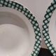 4 assiettes creuses  Sarreguemines et Digoin Ecossais