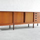 Enfilade en teck, Italie, années 1960