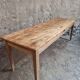Antique French farmhouse dining table 225 cm – oak and poplar – rustic country table from around 1900