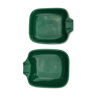 Cendriers Vintagecouleur vert 1 paire