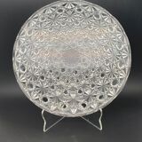 Serving dish and worked glass presentation