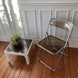Plexiglass folding chair