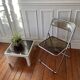 Plexiglass folding chair