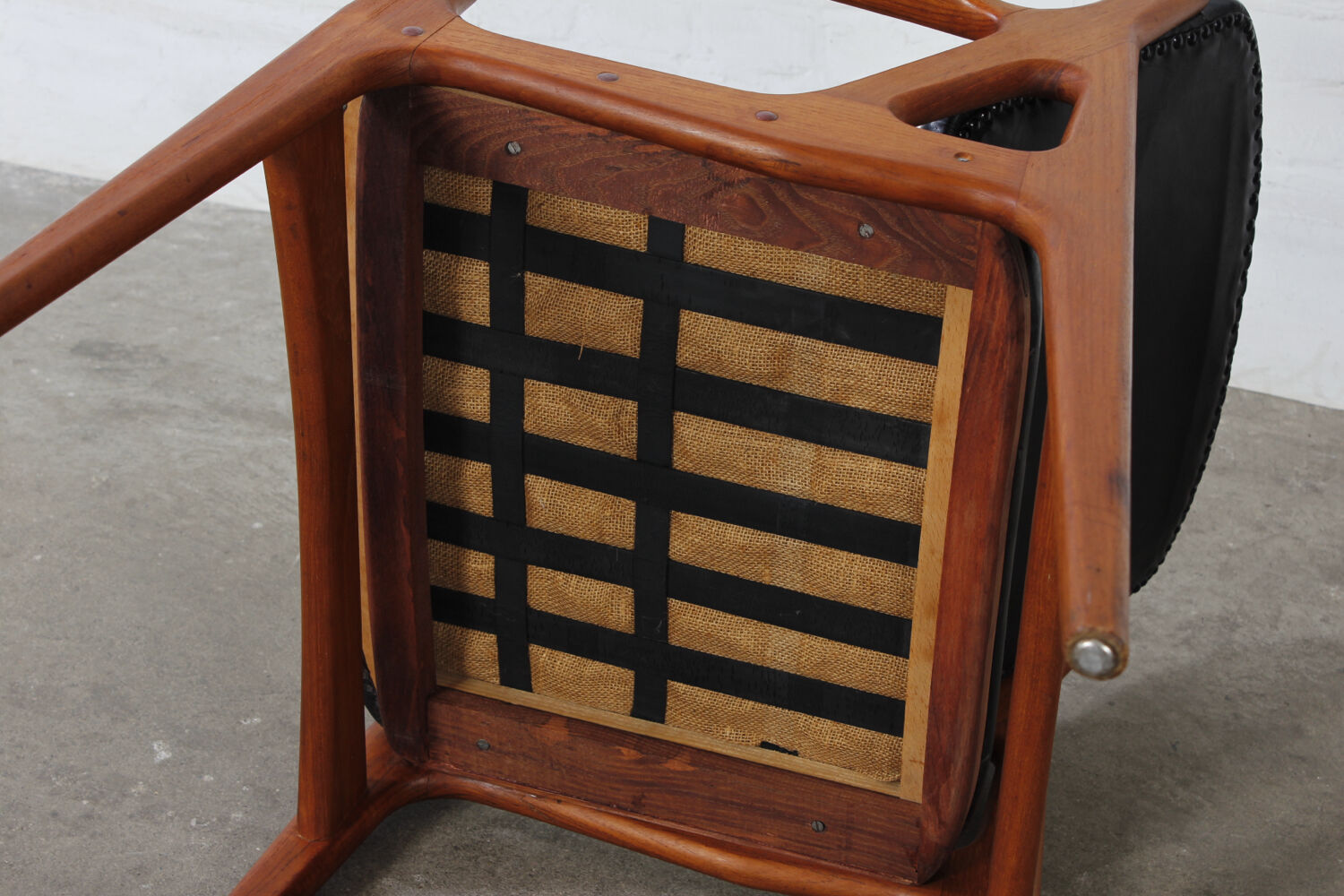 Vintage Teak Stuhl Design Arne Vodder Danish Mid Century