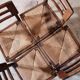 Lot de 4 chaises Pierre Cruege