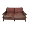 2-seater oak sofa