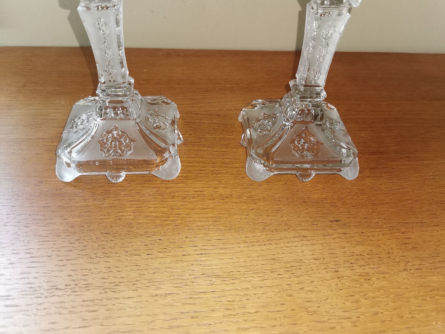 Pair of Portieux candle holders