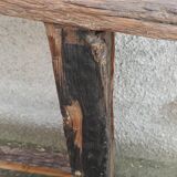Old wooden console